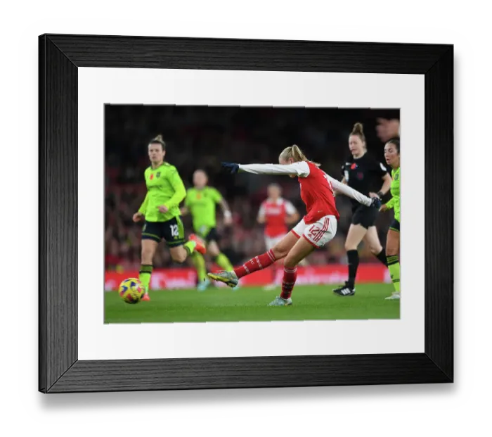 Framed Print : Frida Maanum Scores First Goal: Arsenal Women's Victory over Manchester United Women in 2022-23 WSL Clash Framed Print : Frida Maanum Scores First Goal: Arsenal Women's Victory over Manchester United Women in 2022-23 WSL Clash
