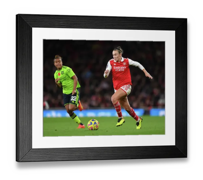 Framed Print : Arsenal Women vs Manchester United: Barclays WSL Clash at Emirates Stadium (2022-23) Framed Print : Arsenal Women vs Manchester United: Barclays WSL Clash at Emirates Stadium (2022-23)