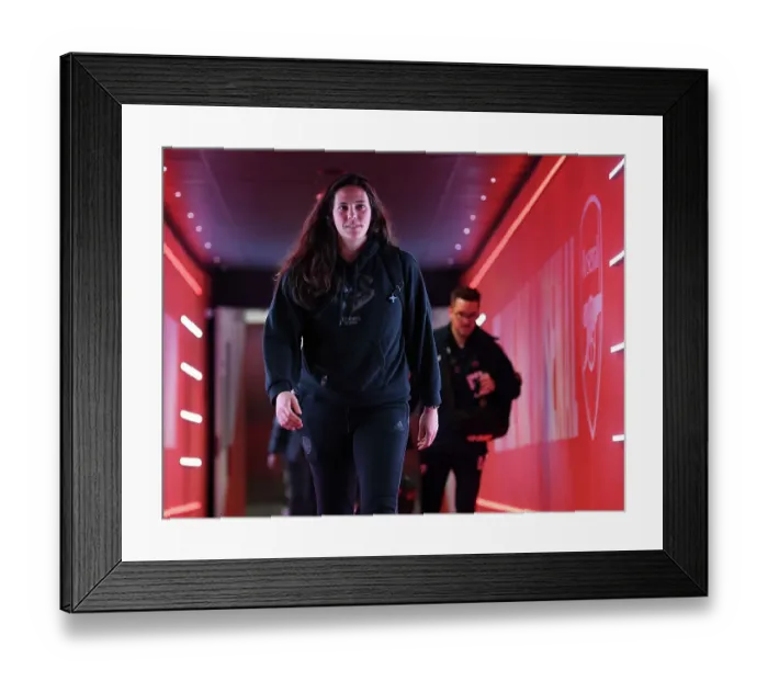 Framed Print : Arsenal Women vs Manchester United: Barclays WSL Clash at Emirates Stadium (2022-23)