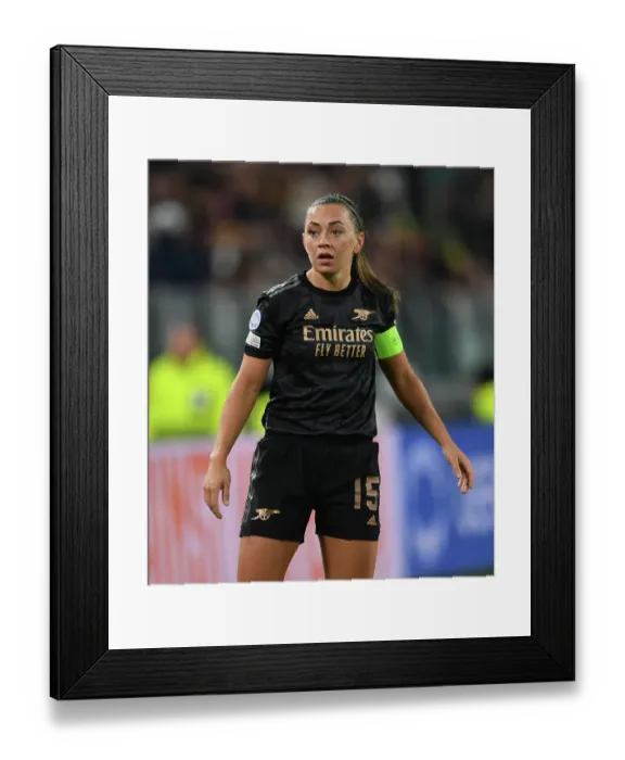 Framed Print : Battle in Group C: Katie McCabe in Action - Juventus vs. Arsenal, UEFA Women's Champions League (November 2022), Turin, Italy Framed Print : Battle in Group C: Katie McCabe in Action - Juventus vs. Arsenal, UEFA Women's Champions League (November 2022), Turin, Italy