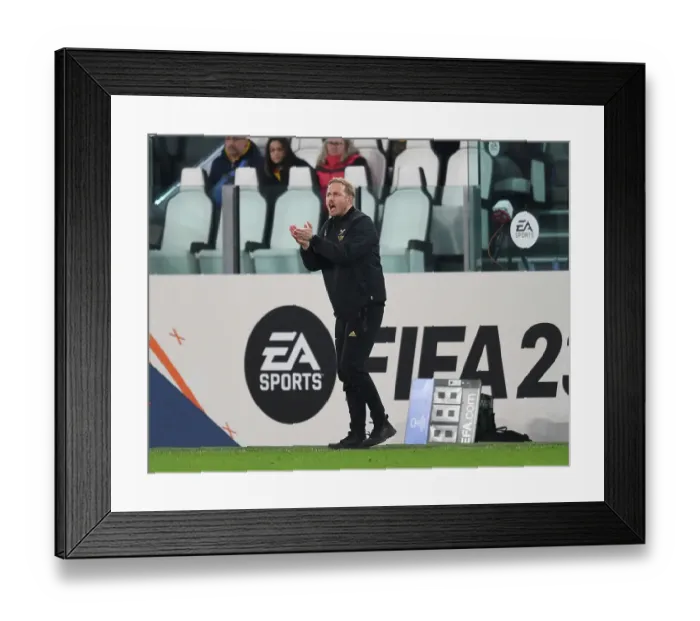 Framed Print : Arsenal Women Face Juventus in Champions League Showdown: Eidevall's Team Battles in Turin Framed Print : Arsenal Women Face Juventus in Champions League Showdown: Eidevall's Team Battles in Turin