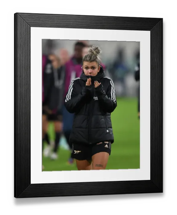 Framed Print : Arsenal Women's Team Faces Juventus in UEFA Champions League Group C Match Framed Print : Arsenal Women's Team Faces Juventus in UEFA Champions League Group C Match