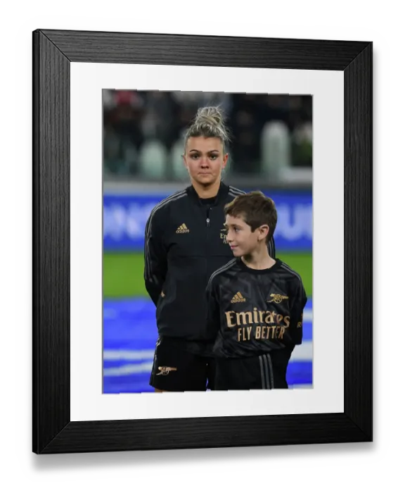 Framed Print : Battle in Group C: Juventus vs. Arsenal - UEFA Women's Champions League, Turin 2022: A Clash of Titans Framed Print : Battle in Group C: Juventus vs. Arsenal - UEFA Women's Champions League, Turin 2022: A Clash of Titans