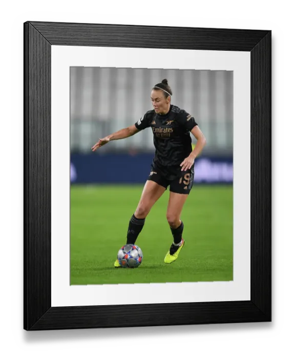 Framed Print : Juventus vs Arsenal: Group C Clash in UEFA Women's Champions League Framed Print : Juventus vs Arsenal: Group C Clash in UEFA Women's Champions League
