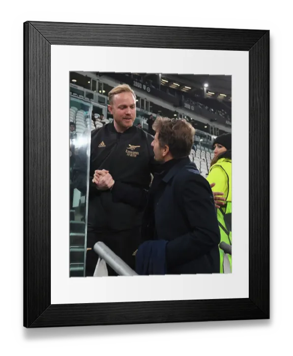 Framed Print : Champions League Showdown: Eidevall vs Montemurro - Juventus vs Arsenal