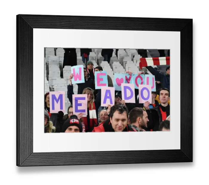 Framed Print : Arsenal Fans at Juventus: Group C - UEFA Women's Champions League, Turin 2022