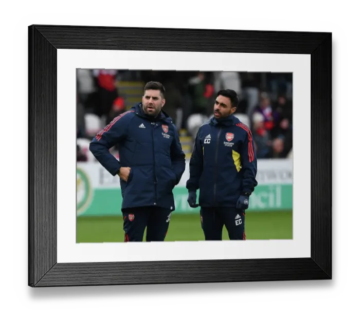 Framed Print : Arsenal Women Prepare for Everton FC Clash in FA Women's Super League Framed Print : Arsenal Women Prepare for Everton FC Clash in FA Women's Super League