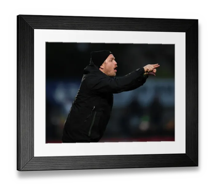 Framed Print : Arsenal Women vs Everton Women: Jonas Eidevall Leads at Meadow Park (FA Women's Super League 2022-23)