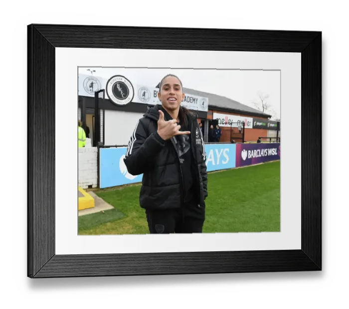 Framed Print : Arsenal Women vs Everton Women: Rafaelle Souza's Focus Ahead of FA WSL Clash Framed Print : Arsenal Women vs Everton Women: Rafaelle Souza's Focus Ahead of FA WSL Clash