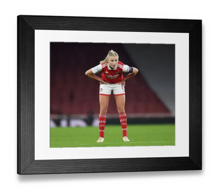 Framed Print : Arsenal Women vs Juventus Women: Clash in Champions League Group C (December 2022)