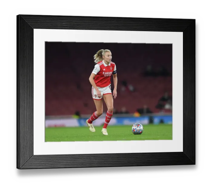 Framed Print : Arsenal Women vs Juventus: Clash in Champions League Group C (December 2022)