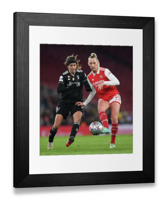 Framed Print : Arsenal WFC vs Juventus FC: A Battle in UEFA Women's Champions League Group C Framed Print : Arsenal WFC vs Juventus FC: A Battle in UEFA Women's Champions League Group C