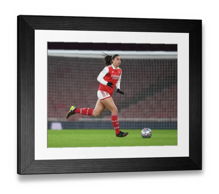Framed Print : Arsenal Women vs Juventus Women: A Champions League Battle at Emirates Stadium Framed Print : Arsenal Women vs Juventus Women: A Champions League Battle at Emirates Stadium