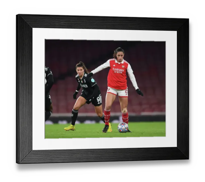 Framed Print : Battle in the Champions League: Arsenal WFC vs Juventus FC Framed Print : Battle in the Champions League: Arsenal WFC vs Juventus FC