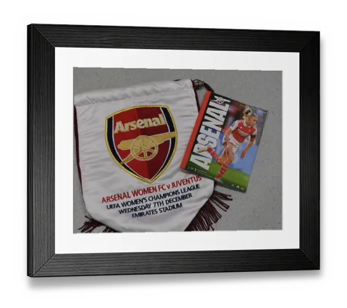 Framed Print : Arsenal Women vs Juventus Women: UEFA Women's Champions League Clash at Emirates Stadium (2022) Framed Print : Arsenal Women vs Juventus Women: UEFA Women's Champions League Clash at Emirates Stadium (2022)