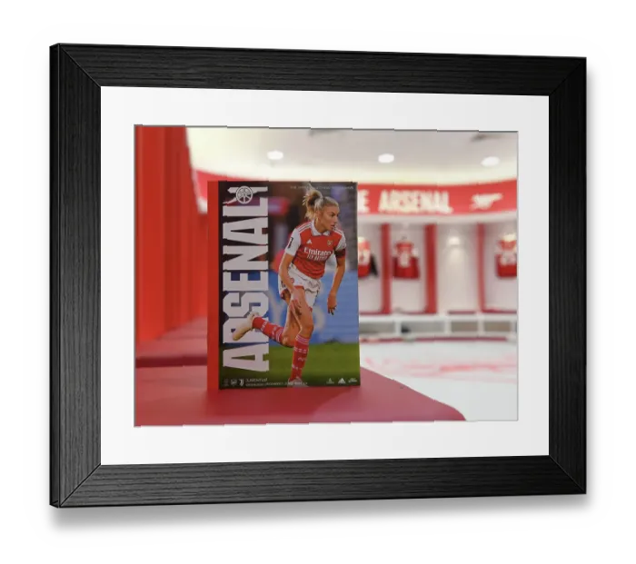 Framed Print : Arsenal Women vs Juventus Women: UEFA Champions League Clash at Emirates Stadium