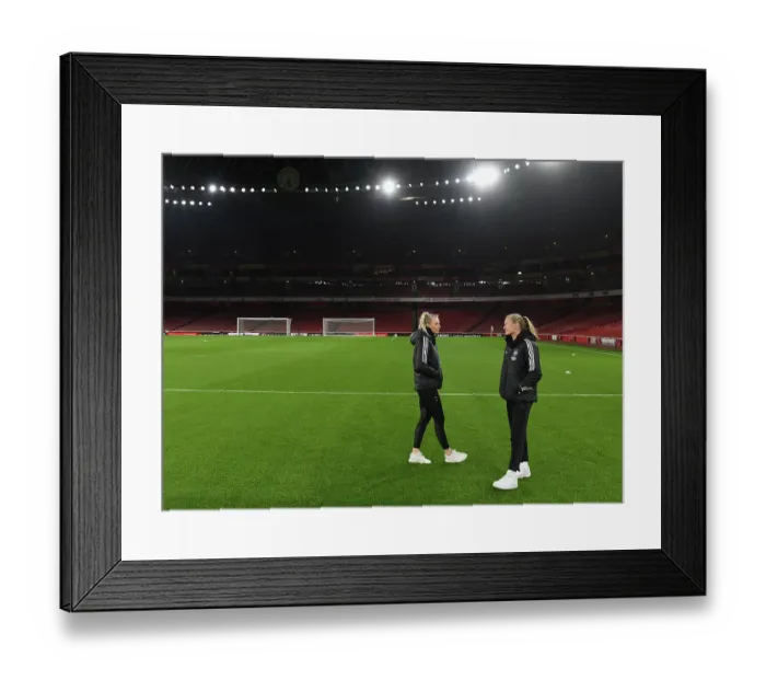 Framed Print : Arsenal WFC vs Juventus FC: Clash in Group C - UEFA Women's Champions League