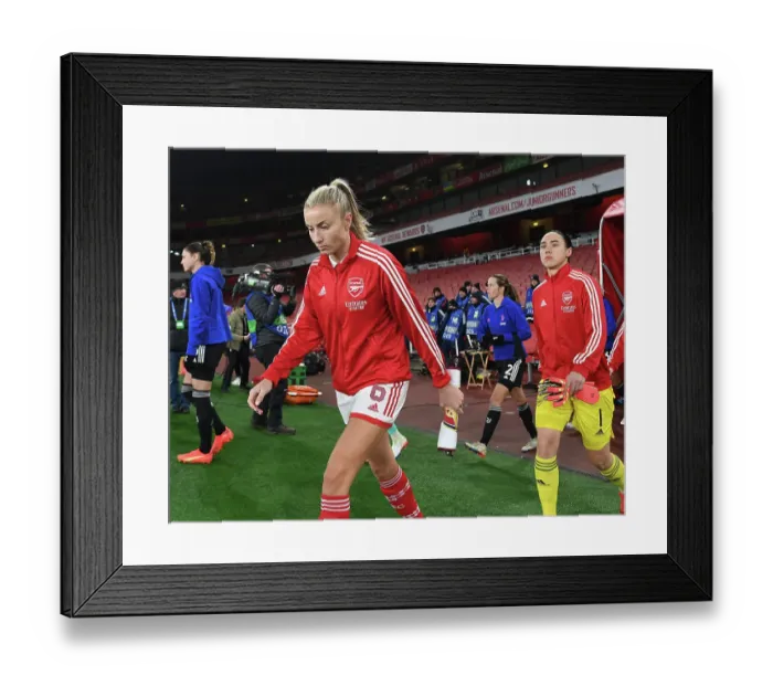 Framed Print : Arsenal FC vs Juventus FC: Battle in Group C - UEFA Women's Champions League at Emirates Stadium (2022) Framed Print : Arsenal FC vs Juventus FC: Battle in Group C - UEFA Women's Champions League at Emirates Stadium (2022)