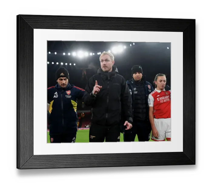 Framed Print : Arsenal Women vs Juventus: Eidevall's Team Face Off in UEFA Champions League Group C Framed Print : Arsenal Women vs Juventus: Eidevall's Team Face Off in UEFA Champions League Group C