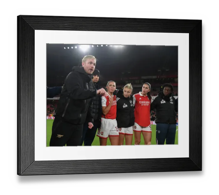 Framed Print : Jonas Eidevall Leads Arsenal Women Against Juventus in UEFA Champions League at Emirates Stadium (December 2022) Framed Print : Jonas Eidevall Leads Arsenal Women Against Juventus in UEFA Champions League at Emirates Stadium (December 2022)