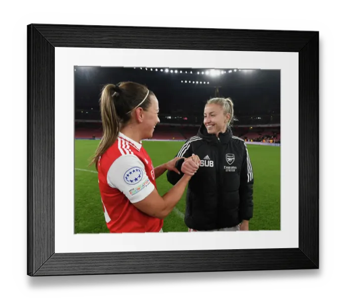 Framed Print : Arsenal Women vs Juventus Women: Battle in UEFA Champions League Group C at Emirates Stadium Framed Print : Arsenal Women vs Juventus Women: Battle in UEFA Champions League Group C at Emirates Stadium