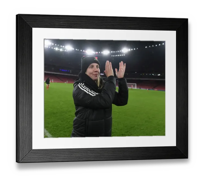 Framed Print : Arsenal's Beth Mead Celebrates Victory Over Juventus in UEFA Champions League Framed Print : Arsenal's Beth Mead Celebrates Victory Over Juventus in UEFA Champions League