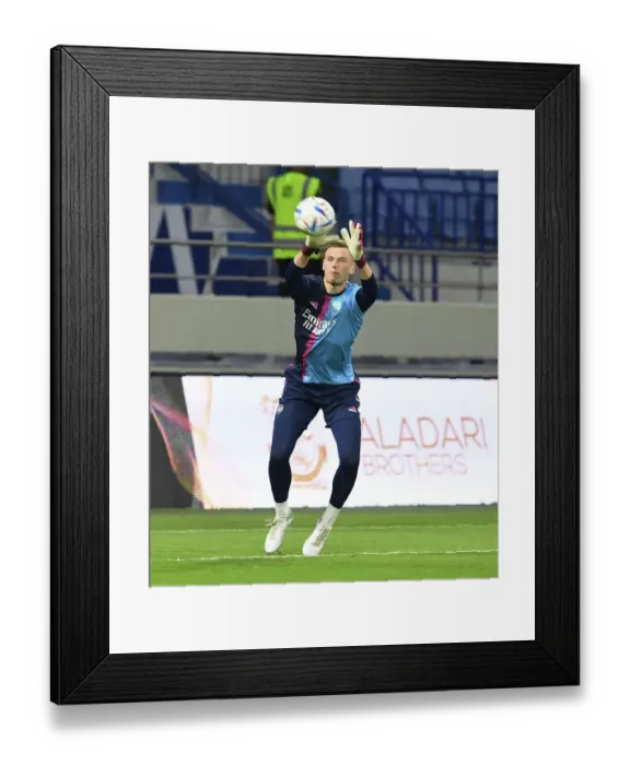 Framed Print : Arsenal FC vs. Olympique Lyonnais - Dubai Super Cup Showdown, December 2022 Framed Print : Arsenal FC vs. Olympique Lyonnais - Dubai Super Cup Showdown, December 2022