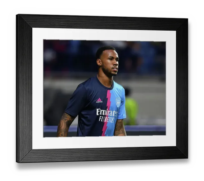 Framed Print : Arsenal vs. Olympique Lyonnais: Dubai Super Cup Showdown (2022-23) Framed Print : Arsenal vs. Olympique Lyonnais: Dubai Super Cup Showdown (2022-23)