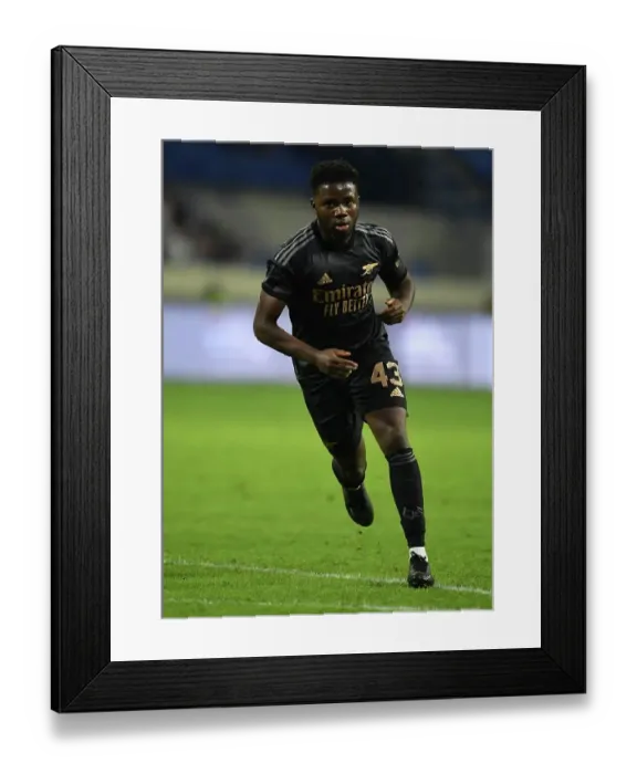 Framed Print : Arsenal vs. Olympique Lyonnais: Dubai Super Cup Clash, 2022 Framed Print : Arsenal vs. Olympique Lyonnais: Dubai Super Cup Clash, 2022