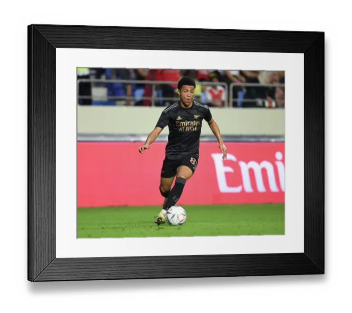 Framed Print : Arsenal vs. Olympique Lyonnais: Dubai Super Cup Clash, 2022 Framed Print : Arsenal vs. Olympique Lyonnais: Dubai Super Cup Clash, 2022
