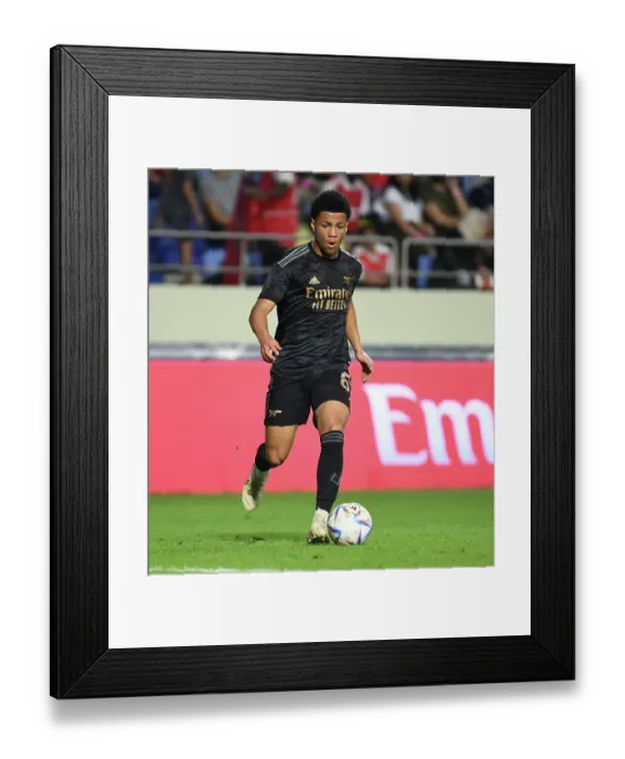 Framed Print : Arsenal vs. Olympique Lyonnais: Dubai Super Cup Clash, 2022 Framed Print : Arsenal vs. Olympique Lyonnais: Dubai Super Cup Clash, 2022
