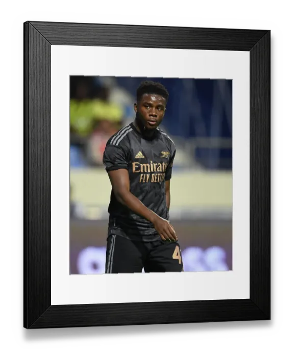 Framed Print : Arsenal vs. Olympique Lyonnais: Dubai Super Cup Clash, 2022 Framed Print : Arsenal vs. Olympique Lyonnais: Dubai Super Cup Clash, 2022