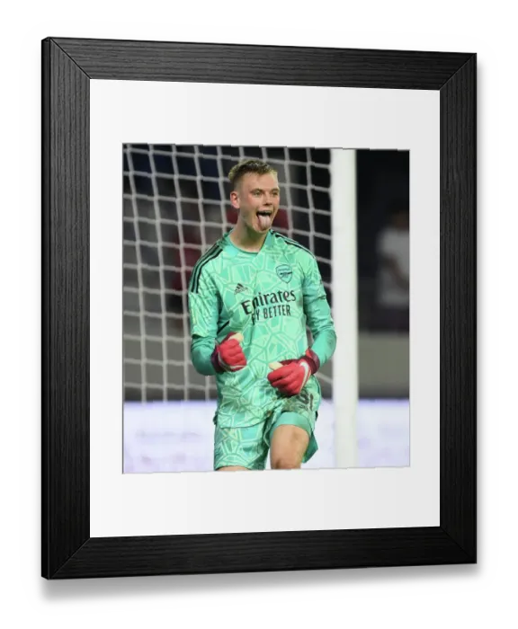 Framed Print : Arsenal Win Dubai Super Cup: Karl Hein's Clutch Penalty Save Framed Print : Arsenal Win Dubai Super Cup: Karl Hein's Clutch Penalty Save