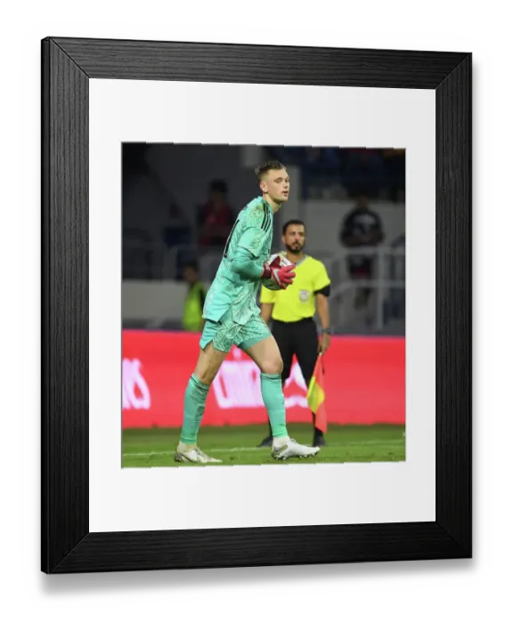 Framed Print : Arsenal vs. Olympique Lyonnais: Dubai Super Cup Showdown, 2022 Framed Print : Arsenal vs. Olympique Lyonnais: Dubai Super Cup Showdown, 2022