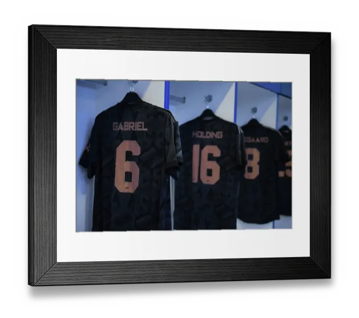 Framed Print : Arsenal FC: Gearing Up for Arsenal vs. Olympique Lyonnais in the Dubai Super Cup Framed Print : Arsenal FC: Gearing Up for Arsenal vs. Olympique Lyonnais in the Dubai Super Cup