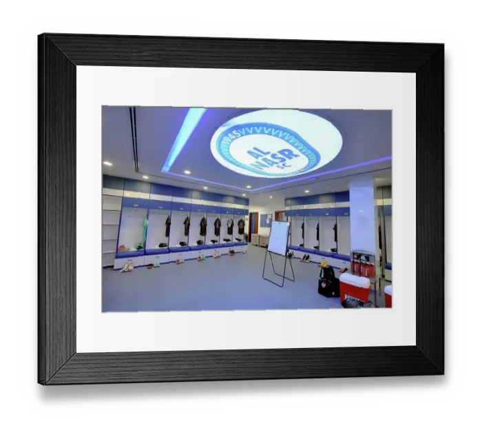 Framed Print : Arsenal in Dubai: Gearing Up for Arsenal vs. Olympique Lyonnais in the Super Cup