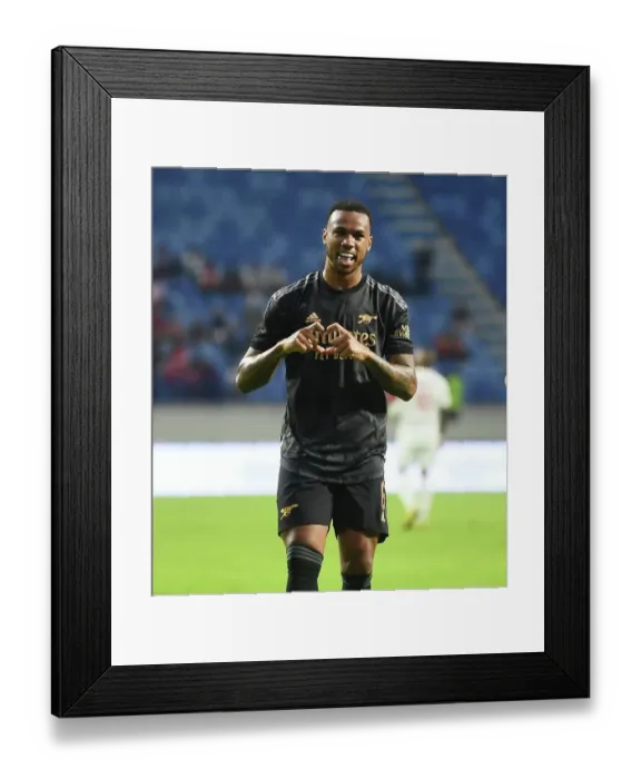 Framed Print : Gabriel Scores First Arsenal Goal: Arsenal Victory in 2022-23 Dubai Super Cup Against Olympique Lyonnais Framed Print : Gabriel Scores First Arsenal Goal: Arsenal Victory in 2022-23 Dubai Super Cup Against Olympique Lyonnais