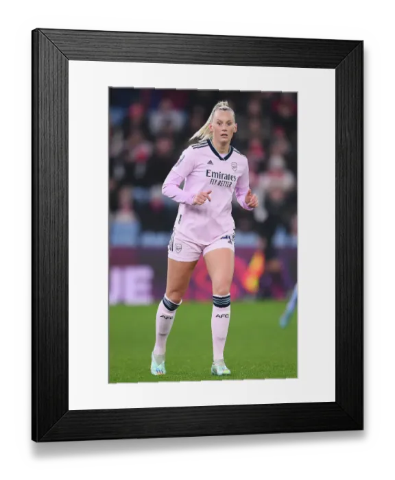 Framed Print : Arsenal's Stina Blackstenius in Action: Aston Villa vs. Arsenal (2022-23 Women's Super League) Framed Print : Arsenal's Stina Blackstenius in Action: Aston Villa vs. Arsenal (2022-23 Women's Super League)