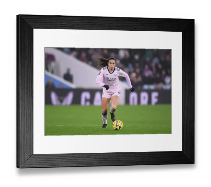 Framed Print : Arsenal's Rafaelle Souza in Action against Aston Villa in Barclays Women's Super League Framed Print : Arsenal's Rafaelle Souza in Action against Aston Villa in Barclays Women's Super League
