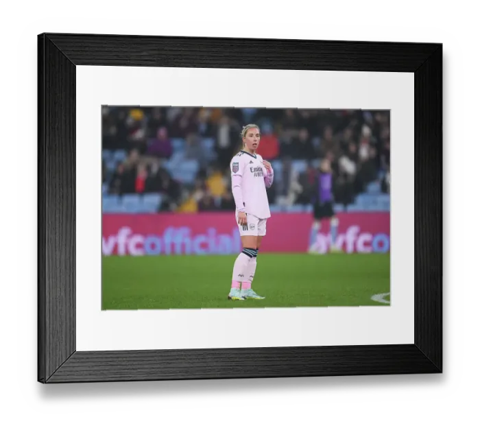 Framed Print : Arsenal's Jordan Nobbs in Action against Aston Villa in Barclays Women's Super League Framed Print : Arsenal's Jordan Nobbs in Action against Aston Villa in Barclays Women's Super League