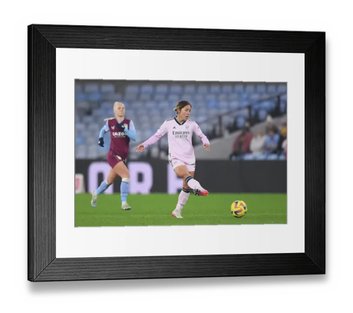 Framed Print : Mana Iwabuchi in Action: Arsenal vs. Aston Villa, Women's Super League 2022-23 Framed Print : Mana Iwabuchi in Action: Arsenal vs. Aston Villa, Women's Super League 2022-23