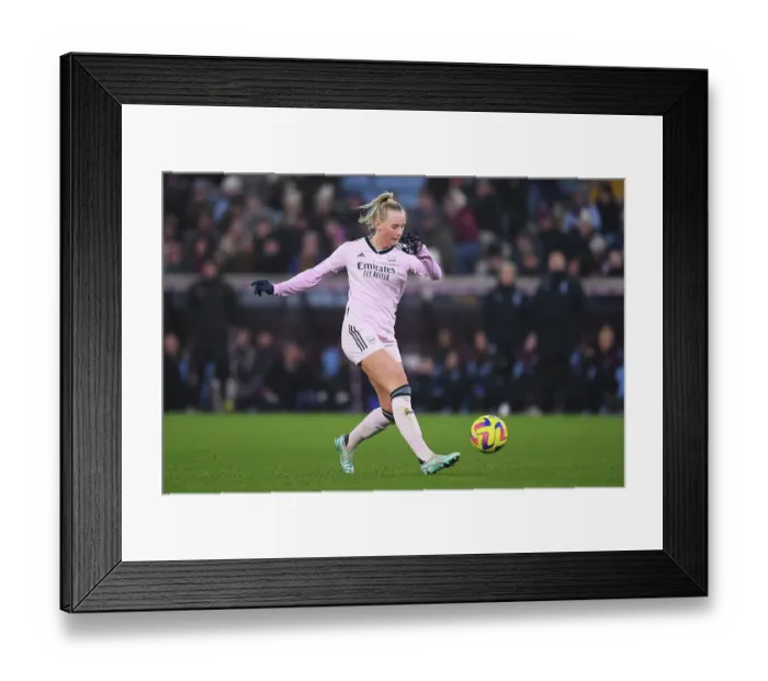 Framed Print : Arsenal's Stina Blackstenius in Action during FA Women's Super League Match against Aston Villa (2022-23) Framed Print : Arsenal's Stina Blackstenius in Action during FA Women's Super League Match against Aston Villa (2022-23)