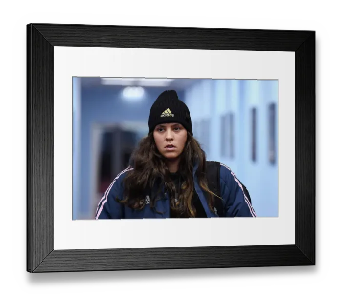 Framed Print : Arsenal Women's Squad Arrives at Villa Park Ahead of FA WSL Clash Framed Print : Arsenal Women's Squad Arrives at Villa Park Ahead of FA WSL Clash