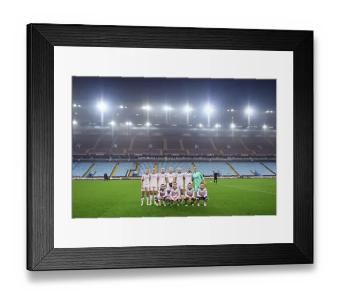 Framed Print : Arsenal Women Ready for Showdown against Aston Villa in Barclays Super League Framed Print : Arsenal Women Ready for Showdown against Aston Villa in Barclays Super League