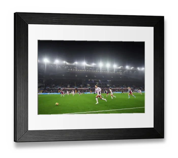 Framed Print : Arsenal vs. Aston Villa: Barclays Women's Super League Clash at Villa Park Framed Print : Arsenal vs. Aston Villa: Barclays Women's Super League Clash at Villa Park