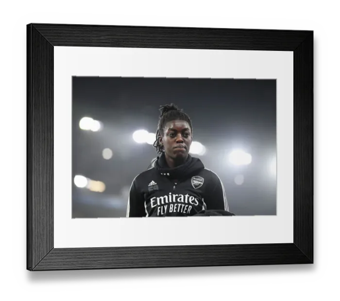 Framed Print : Arsenal's Michelle Agyemang in Action against Aston Villa in Women's Super League Clash Framed Print : Arsenal's Michelle Agyemang in Action against Aston Villa in Women's Super League Clash