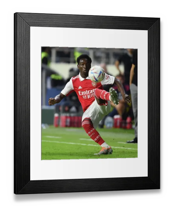 Framed Print : Arsenal vs AC Milan: Dubai Super Cup Showdown, 2022