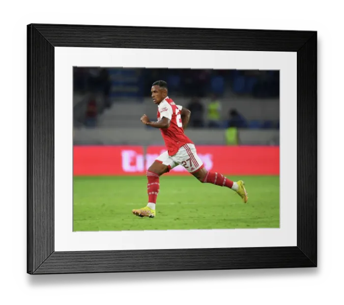 Framed Print : Arsenal vs AC Milan: Dubai Super Cup Showdown, 2022 Framed Print : Arsenal vs AC Milan: Dubai Super Cup Showdown, 2022