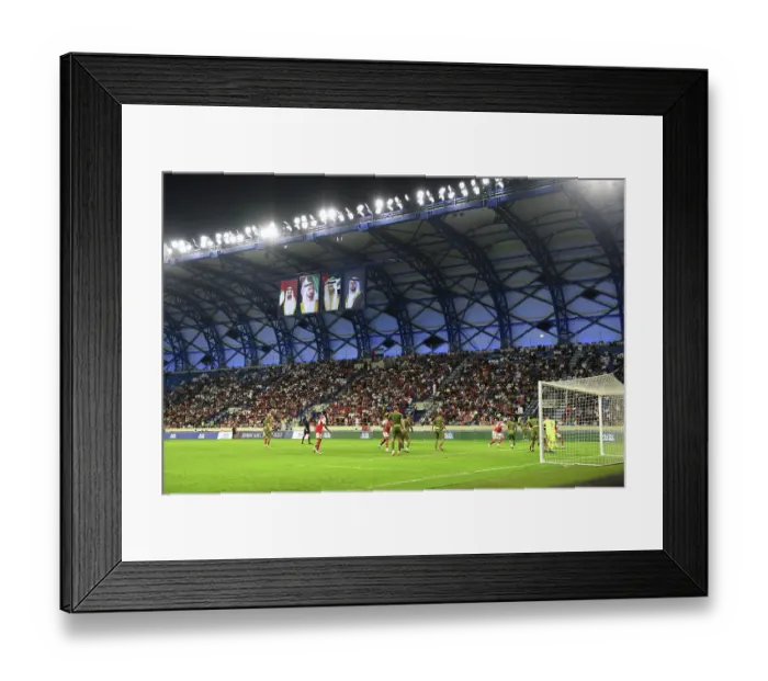 Framed Print : Arsenal vs AC Milan: Dubai Super Cup Showdown (2022) Framed Print : Arsenal vs AC Milan: Dubai Super Cup Showdown (2022)