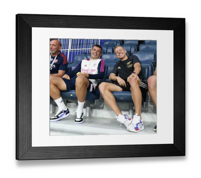 Framed Print : Arsenal vs AC Milan: Pre-Season Clash in Dubai - 2022-23 Framed Print : Arsenal vs AC Milan: Pre-Season Clash in Dubai - 2022-23